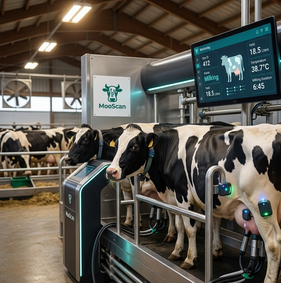 Dairy cow monitoring